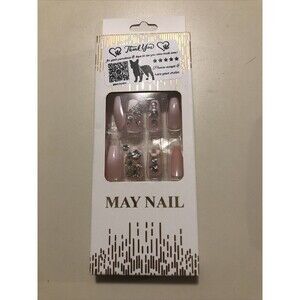 Faux May Nail Pink - Press on Nail Fairy Premium Series New in Box